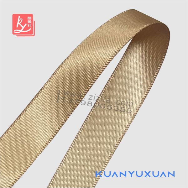 Custom satin ribbon from ribbon manufacturer